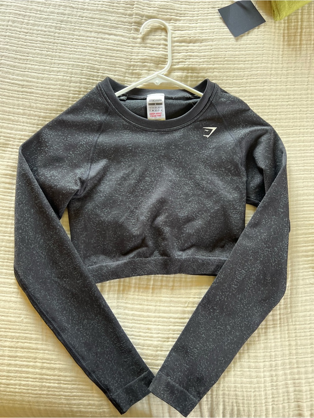 NWOT Gymshark Adapt Fleck Seamless crop top